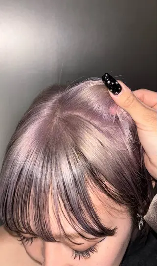 ミディアム カラー iki omotesando所属・KIRYU SARAのヘアスタイル