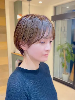 ショート BellaSalon所属・イトウ ヒロヤのヘアスタイル