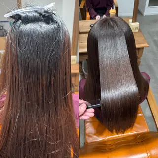 ロング 髪質改善縮毛✨ 泉谷彪芽のヘアスタイル