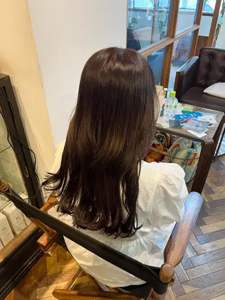 ロング カラー HOMIE TOKYO所属・sora / 渋谷 / ハイトーンのヘアスタイル