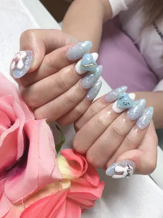 ミディアム ネイル 《LB》ラブリエ Nail&eyeのマツエク・マツパデザイン