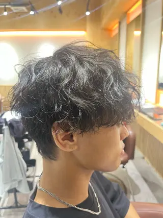 パーマ メンズ 雪音/美髪縮毛矯正 /ニュアンスパーマのヘアスタイル
