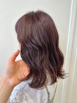 ミディアム akari/髪質改善 /ブリーチ/名古屋のヘアスタイル