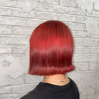 ミディアム 🎀韓国系ハイトーン カラーYoko🎀のヘアスタイル