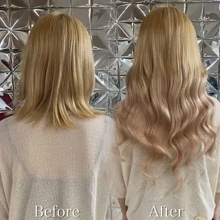 セミロング ラブスタシー Lilyのヘアスタイル