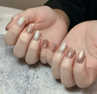 ショート RIN NAILS ᥫ᭡Migusaのネイルデザイン