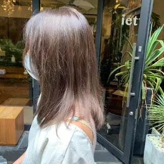 セミロング カラー 【ロングウルフカット 姫カット】伊藤裕哉のヘアスタイル