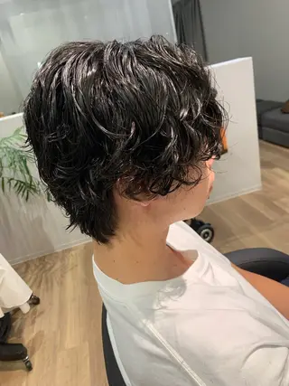 ショート パーマ BREK所属・BREK穂積(大垣) Junnaのヘアスタイル
