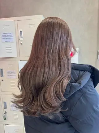 ロング カラー ヘアアレンジ 💫きたはら りおん💫のヘアスタイル