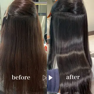 ロング カラー Qin shaire salon 原宿店所属・レイヤーカット 韓国ヘアayameのヘアスタイル