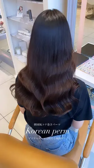 ロング パーマ mako︴ Euphoriaのヘアスタイル