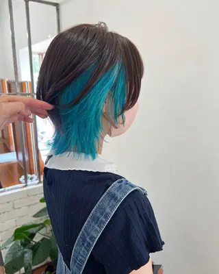 ショート カラー フラム所属・WATANABE MISAKIのヘアスタイル