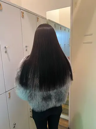 ロング カラー ハイトーンカラー/エ クステ/デザインのヘアスタイル