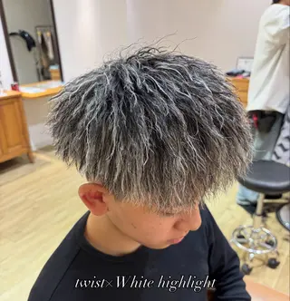 カラー パーマ メンズ FuLAM Hair Designers*所属・山口 麻香のヘアスタイル