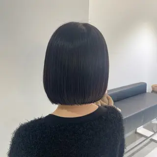 ショート ボブ／ブリーチカラー ／ゆづき🌟のヘアスタイル