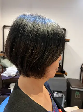 ショート Hair   relaxation drop大森所属・佐藤槙哉 サトウシンヤのヘアスタイル