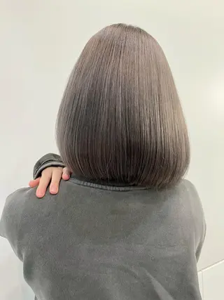 カラー BEEST所属・ate 【暖色/ハイトーン】のヘアスタイル