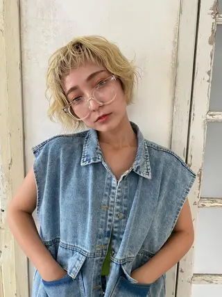 ショート 【暗め透明感カラー】 【インナー】小島良太のヘアスタイル