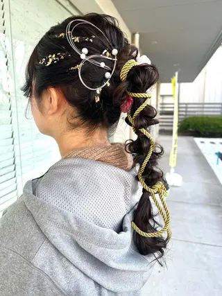 ヘアアレンジ 早川 真幸のヘアスタイル