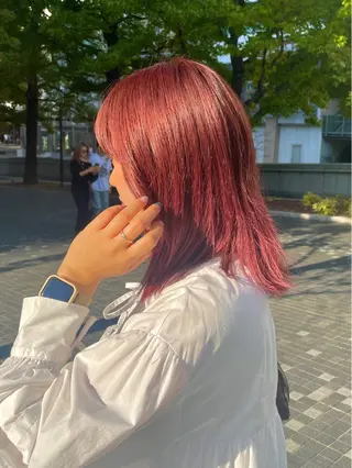 カラー 暖色/透明感カラー /nanami★のヘアスタイル