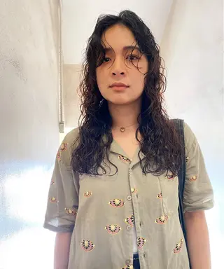 ロング パーマ 下北沢 soiのヘアスタイル