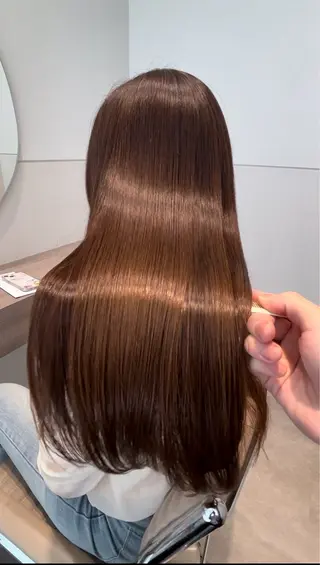 セミロング パーマ 🍀本格ヘッドスパ 👑髪質改善🍀英司のヘアスタイル