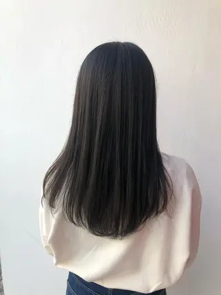 セミロング 大阪長居🌱野見山 卓也のヘアスタイル