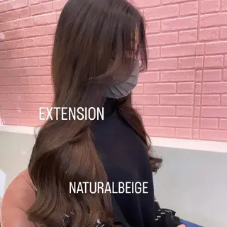 ロング エクステ🩵ブリーチ 韓国ヘア🩵KAEのヘアスタイル