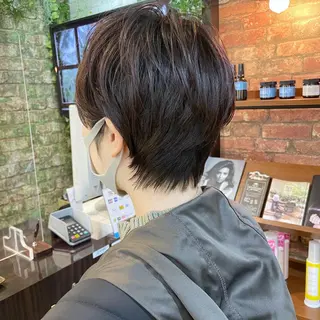 ショート newline銀座所属・👑銀座ショート/ 絶壁補正/金子涼👑のヘアスタイル