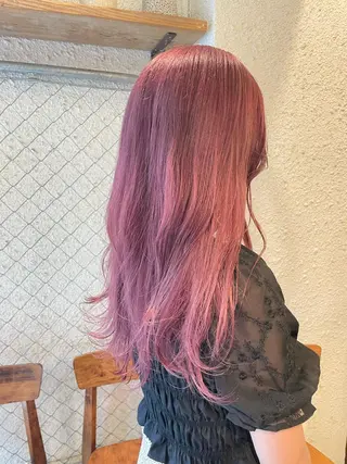 ロング カラー SALOWIN下北沢所属・hazuki 🌝のヘアスタイル