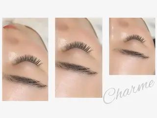 マツエク・マツパ 完全個室‼︎Charme(シャルム)美容室併設eyelashサロン所属・【Charme 】 シャルムのマツエク・マツパデザイン