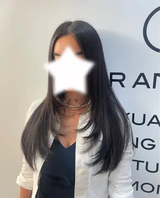 ロング カット モデル募集/ホノカのヘアスタイル