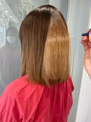 ミディアム ウルフカット／吉村 桃子のヘアスタイル