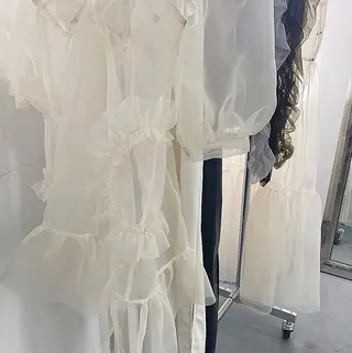 セミロング カラー 透明感/韓国風 🤍moeka🤍のヘアスタイル