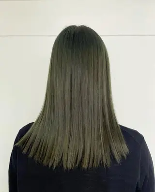 セミロング カラー ヘアアレンジ ★ダブルカラー 小島千夏★のヘアスタイル