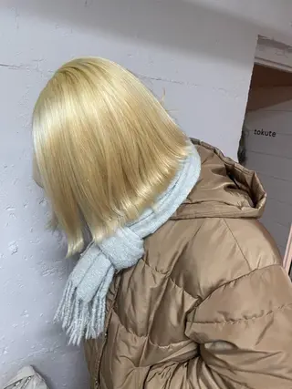 ショート tokute 中野真咲🐺のヘアスタイル