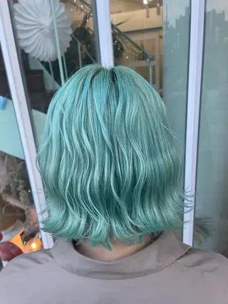 ミディアム カラー WEST OLAND加藤圭介のヘアスタイル