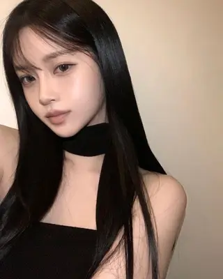 ロング 大人っぽ中韓レディ ヘア🤍MAOのヘアスタイル