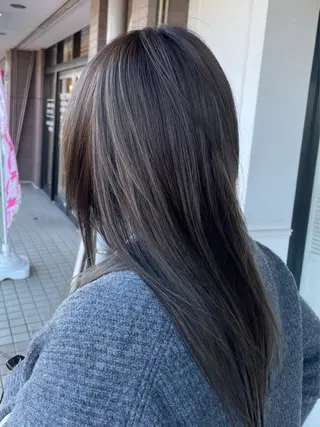 ロング GLITTER赤塚店所属・GLITTER ハイ トーン🎀北野佑季のヘアスタイル