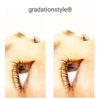 マツエク・マツパ 🎼グラデーション スタイル札幌♫*⁠✧のマツエク・マツパデザイン