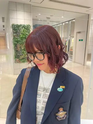 ショート 悠良/平塚 似合わせ/カラーのヘアスタイル