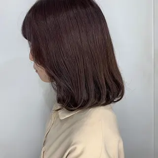 ミディアム カラー HARUKA韓国ヘア /Luana梅田のヘアスタイル