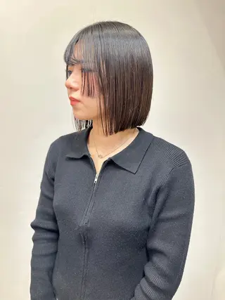 ショート カラー ボブ・レイヤー支持 No.1/Ryokiのヘアスタイル