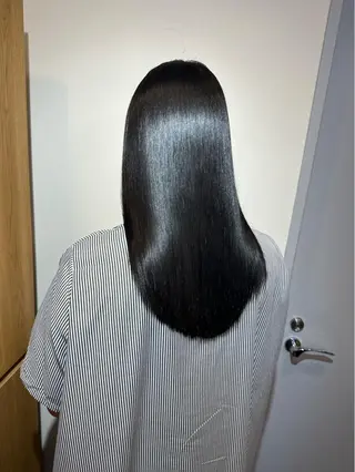 ロング 山下 祐輝のヘアスタイル