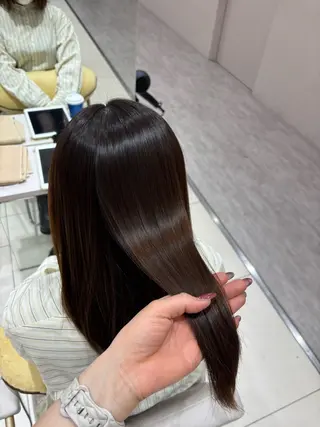 ロング 🤍艶髪透明感 カラー/直井優花🤍のヘアスタイル