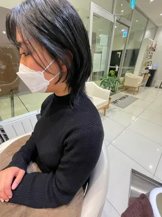 ミディアム 🪴酒井 可南子🪴のヘアスタイル