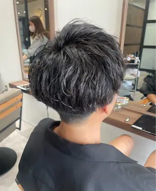 メンズ 韓国カット/透明感 Re.Labo岡本のヘアスタイル