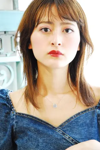 ミディアム カラー パーマ ヘアアレンジ メンズ 表参道Lise おおいしおりのヘアスタイル