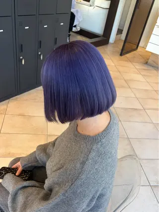 ショート 🐰根本 姫音| 淵野辺カラー🤍🫧のヘアスタイル