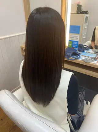 ロング 韓国ヘア sasugaのヘアスタイル